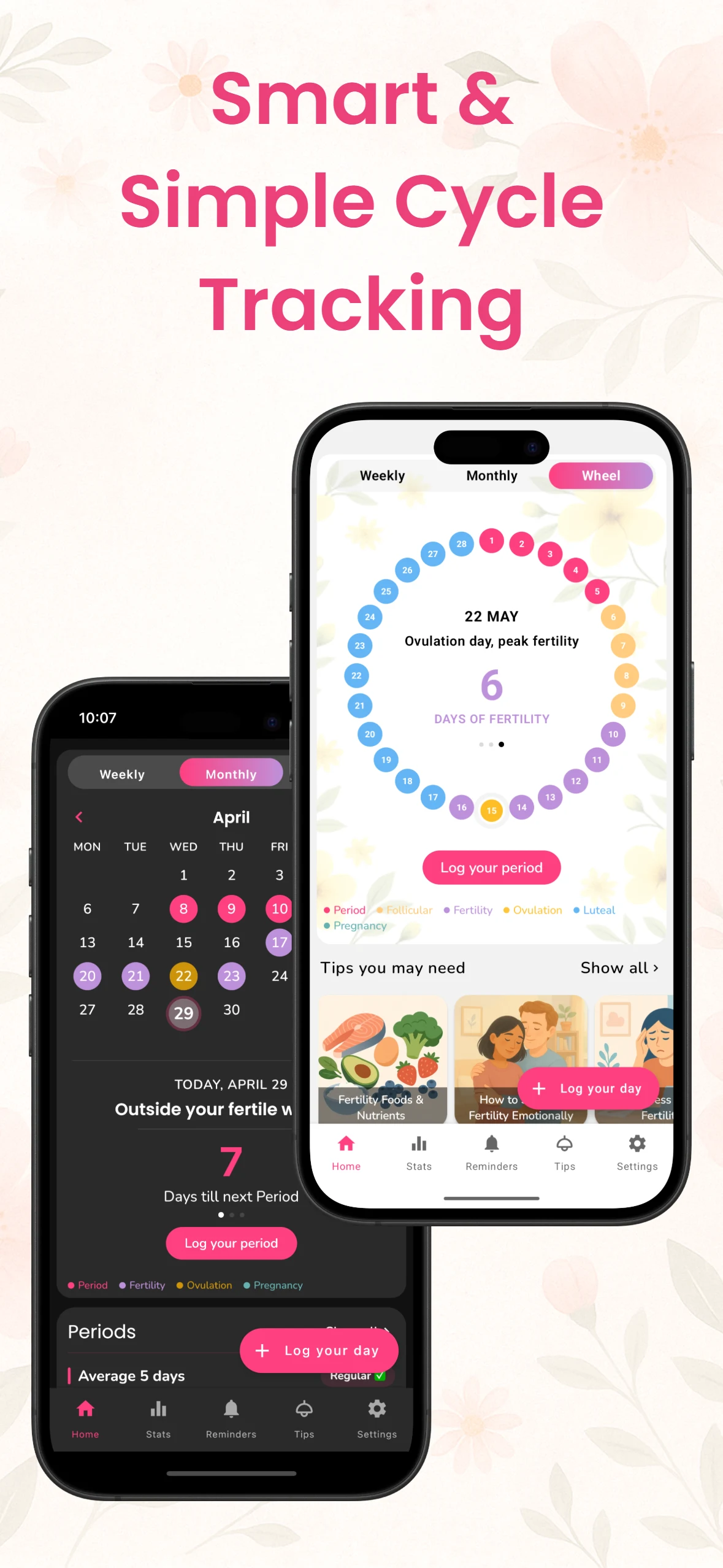 Femininity - Period tracker screenshot